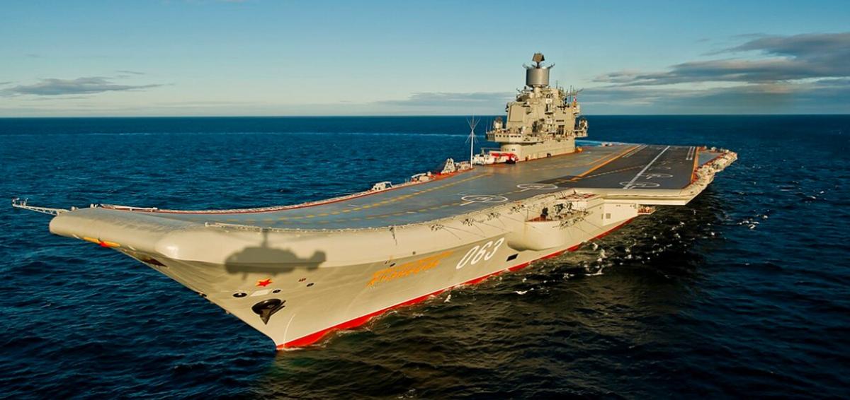 Россия остановила ремонт своего единственного авианосца: эксперт раскрыл детали
