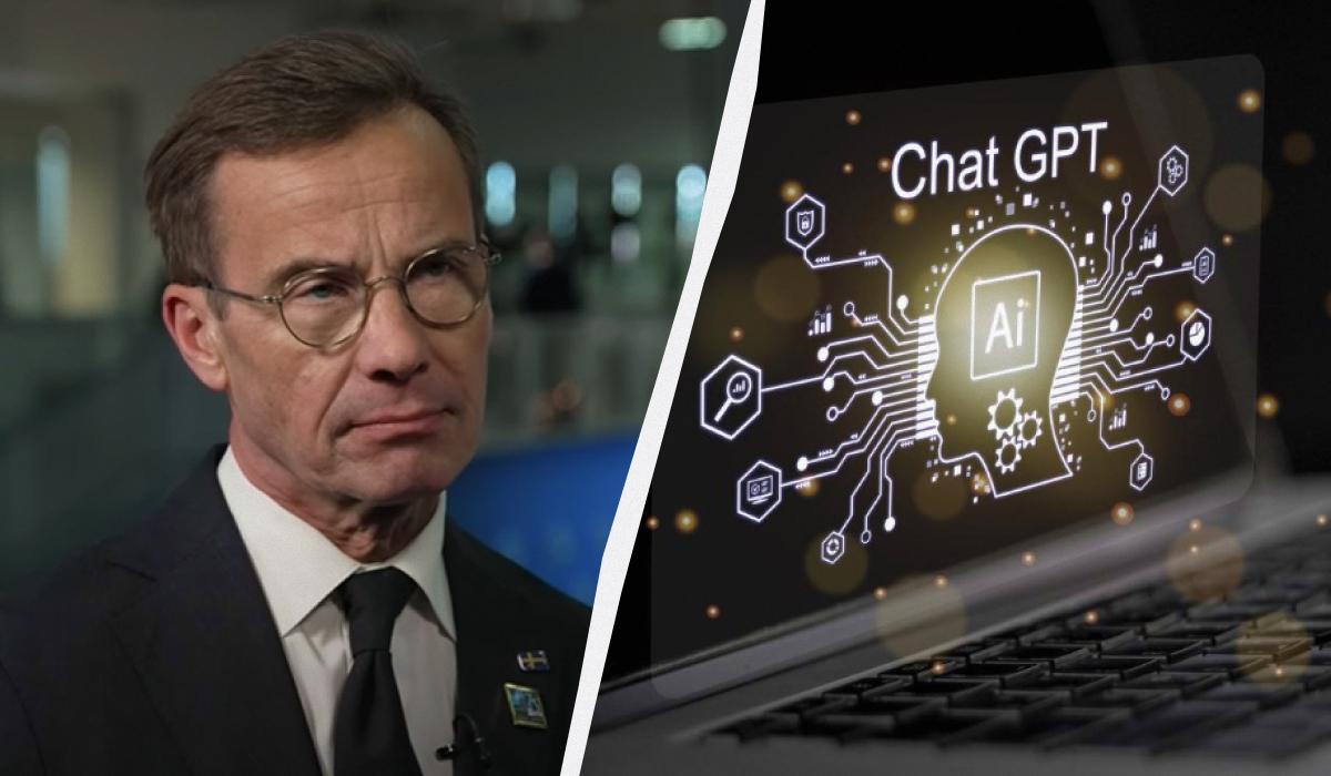 Премьер Швеции “влип” в скандал из-за признания о ChatGPT
