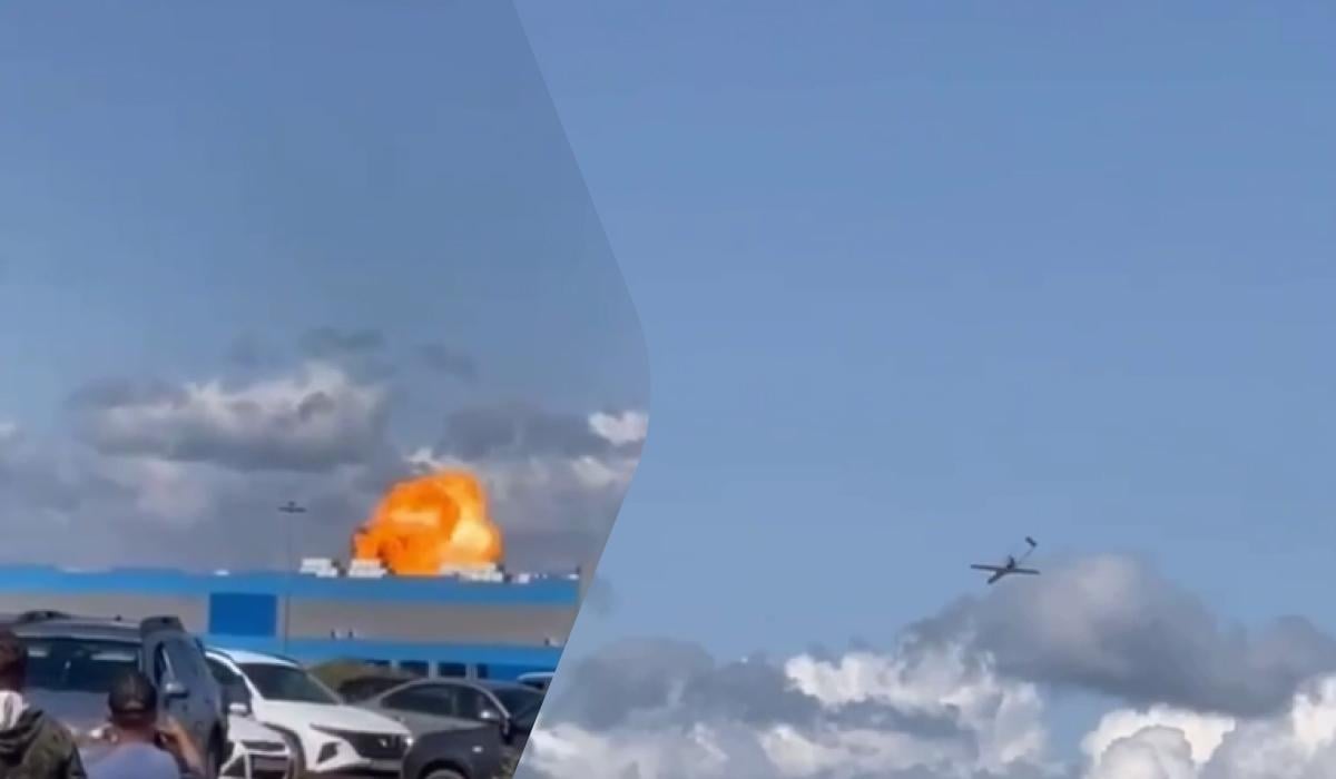 Украинские дроны уничтожили склад “Шахедов” в Татарстане (видео)