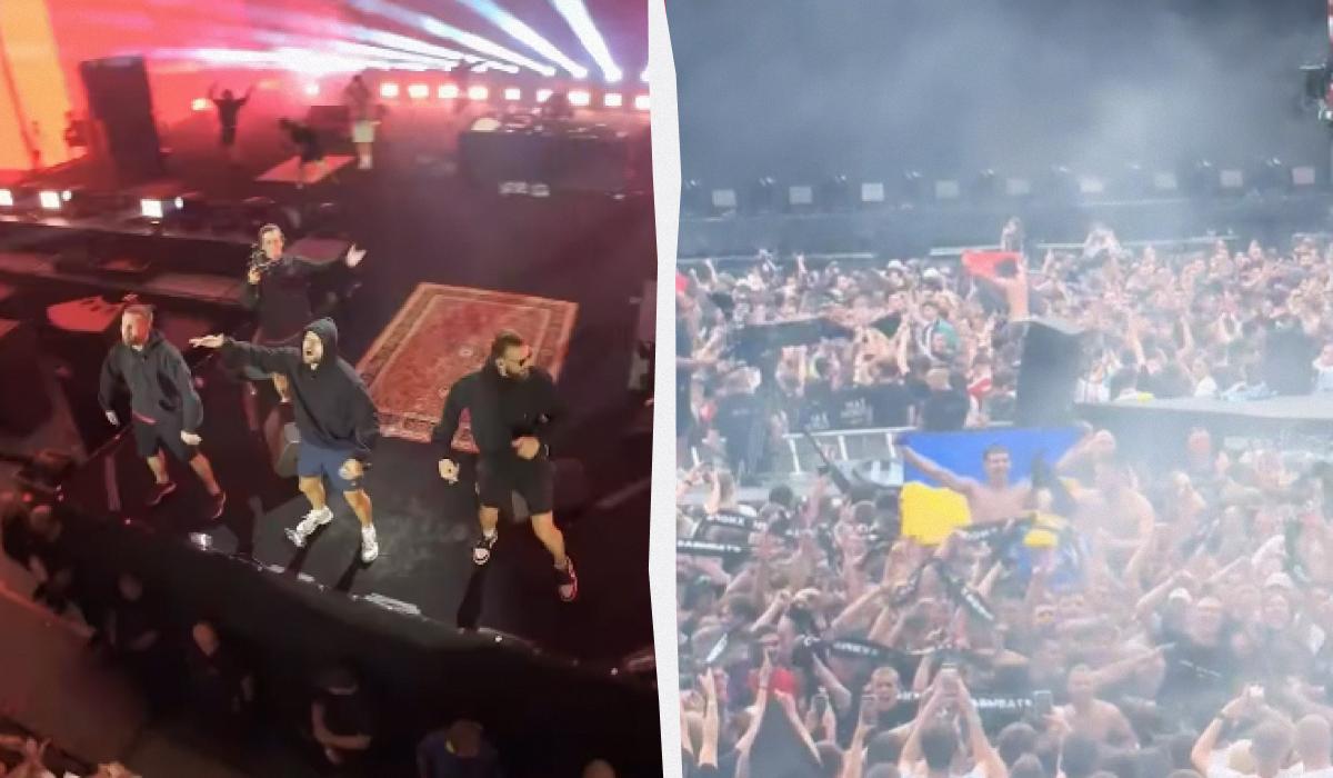 На концерте Макса Коржа в Варшаве возник скандал из-за флага УПА (видео)