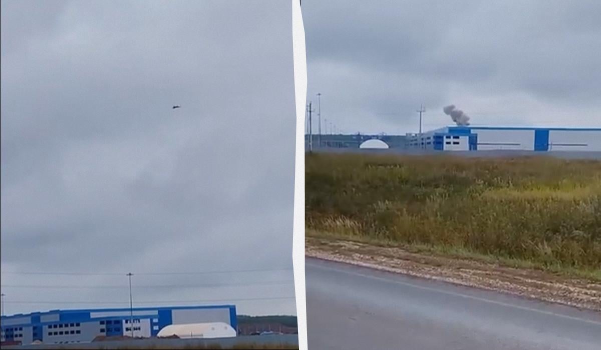 Дроны второй раз за неделю атаковали терминал хранения “Шахедов” в Татарстане, – СБУ (видео)