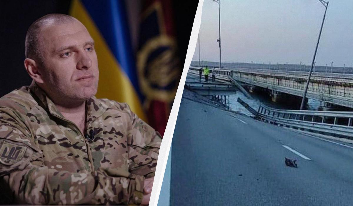 Заходили с суши, моря и под водой: Малюк рассказал детали об ударах по Крымскому мосту
