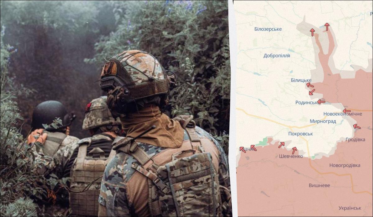 Генштаб сделал заявление по ситуации в районе Покровска и Доброполья
