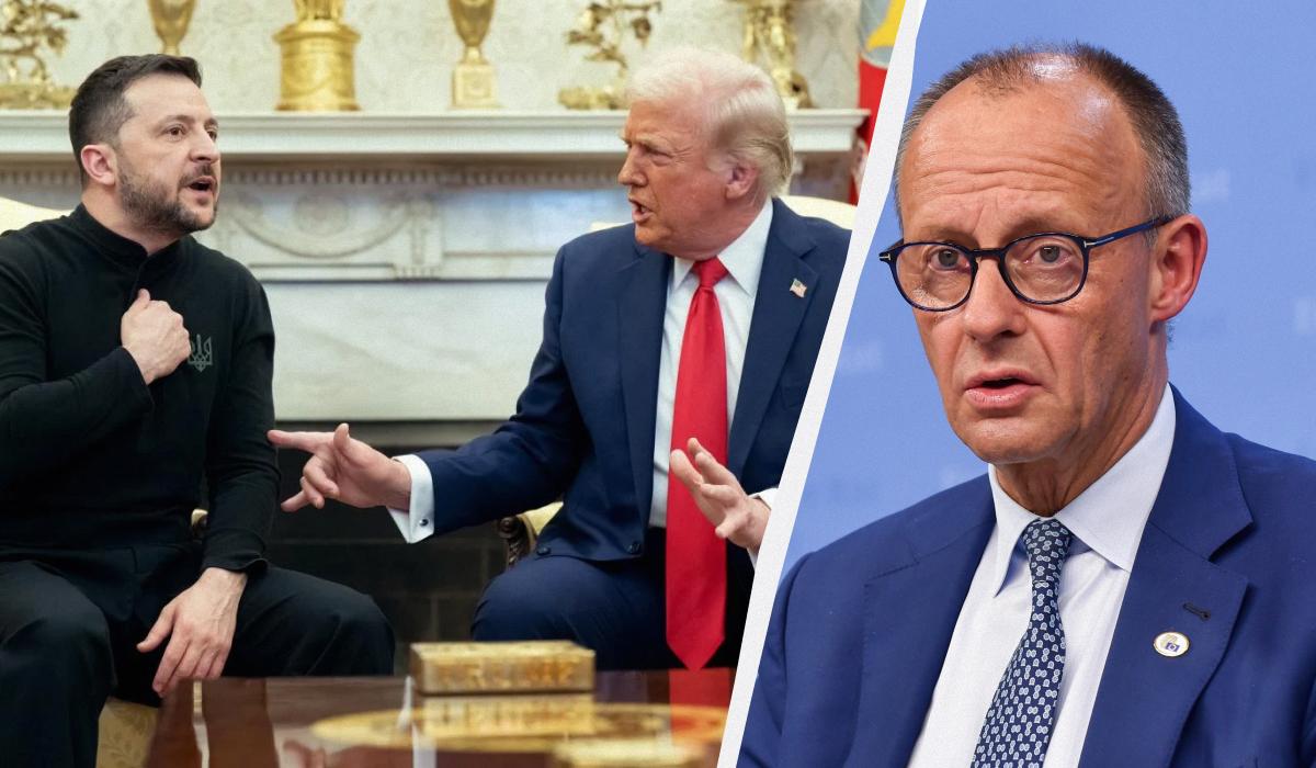 Не будет, как в феврале: Мерц высказался о предстоящей встрече Трампа и Зеленского