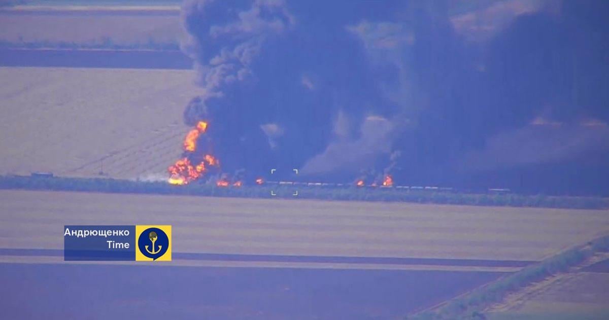 Железной дороги через оккупированное Запорожье больше нет: Андрющенко показал эпические фото
