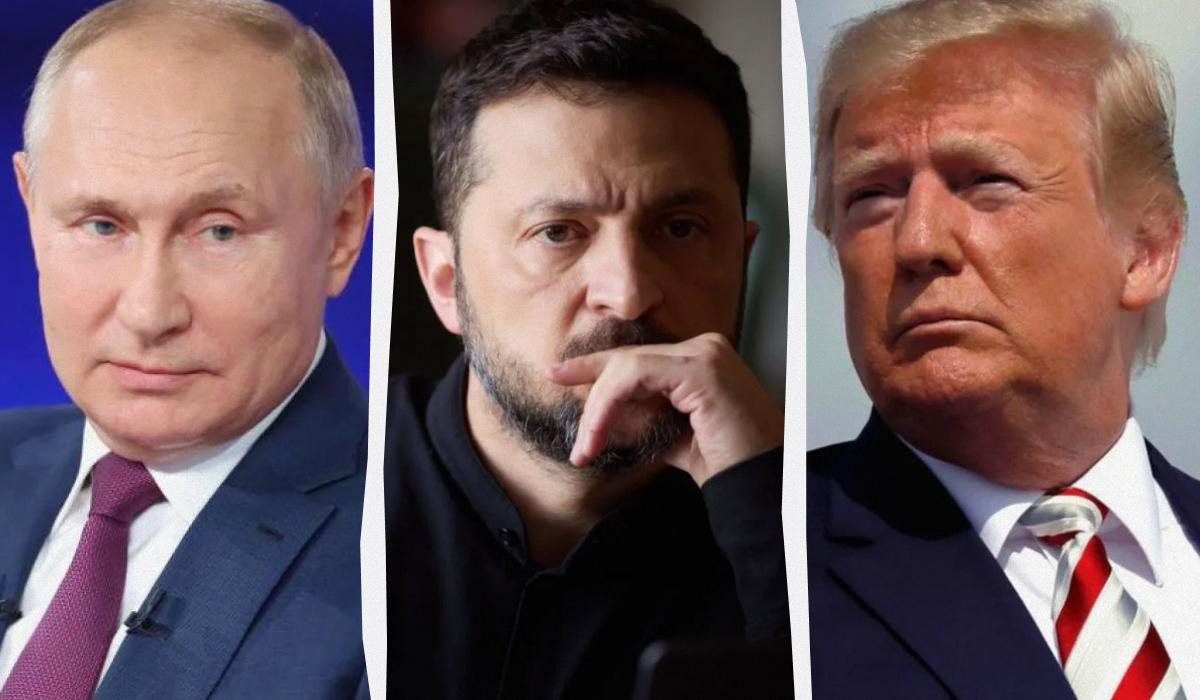 “Они как масло и уксус”: Трамп озвучил мысли о возможной встрече между Путиным и Зеленским
