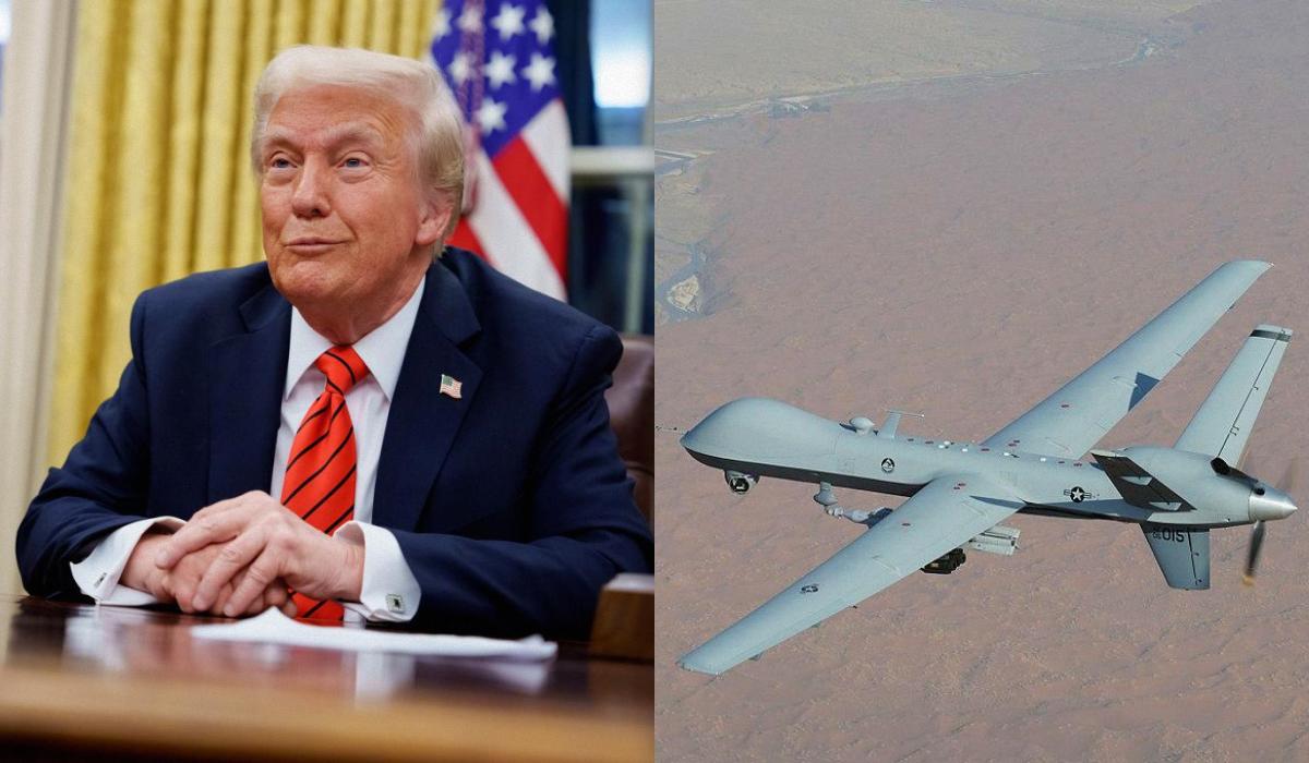 Трамп может снять ограничения на экспорт дронов, которые хочет получить Украина, – Reuters