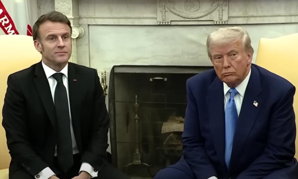 “Очень правильное”: Макрон отреагировал на новое заявление Трампа по войне в Украине