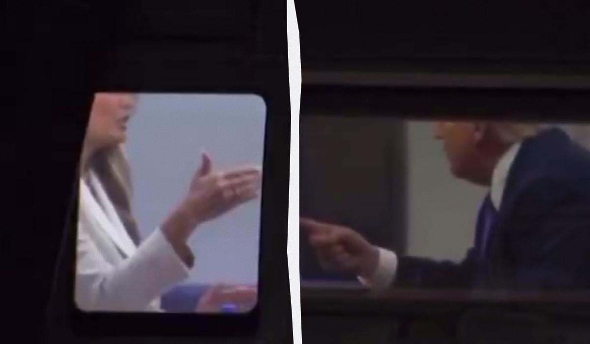 Ссора Трампа с женой “взорвала” сеть – все пытаются разгадать причину (видео)