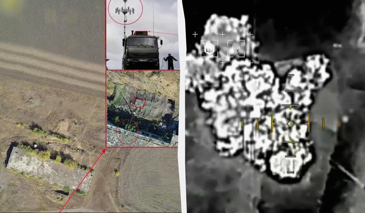 На Луганщине уничтожена редкая станция РЭБ оккупантов “Житель” (видео)