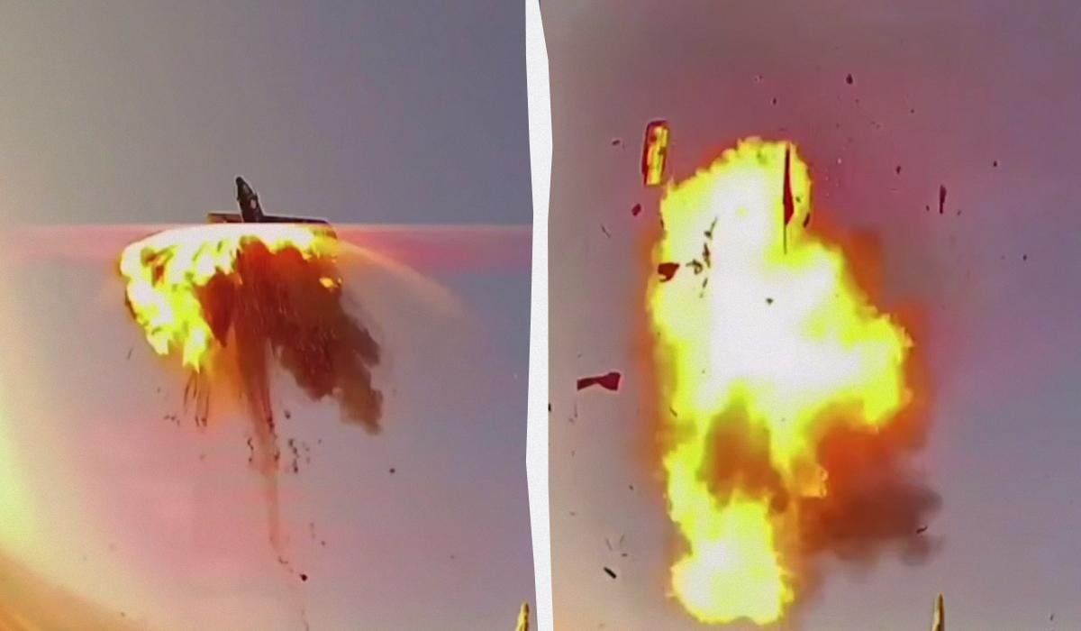 “Флэш” показал, как российские дроны уклоняются от украинских перехватчиков (видео)