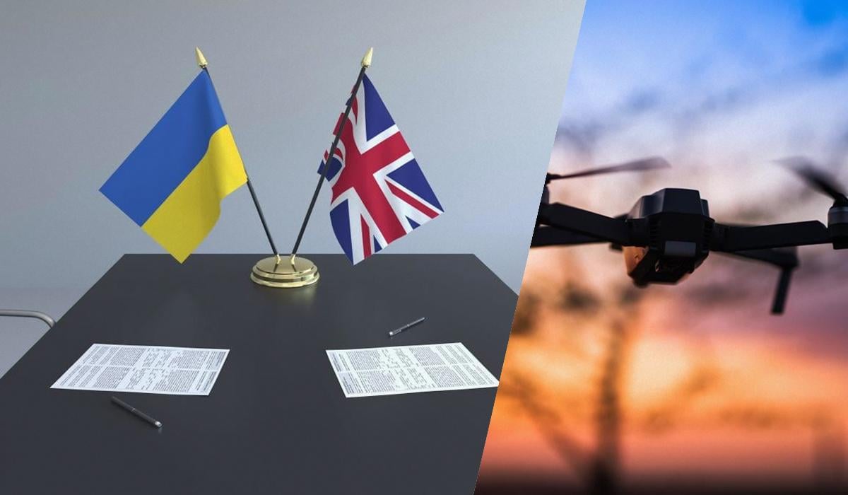 Правительство Великобритании сообщило, сколько дронов получила Украина за полгода