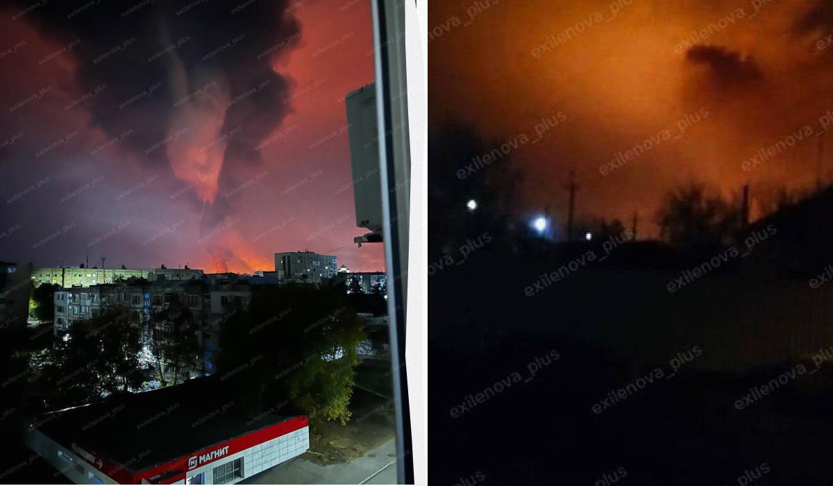 Пожар и взрывы: дроны атаковали два важнейших нефтегазовых завода РФ (фото, видео)