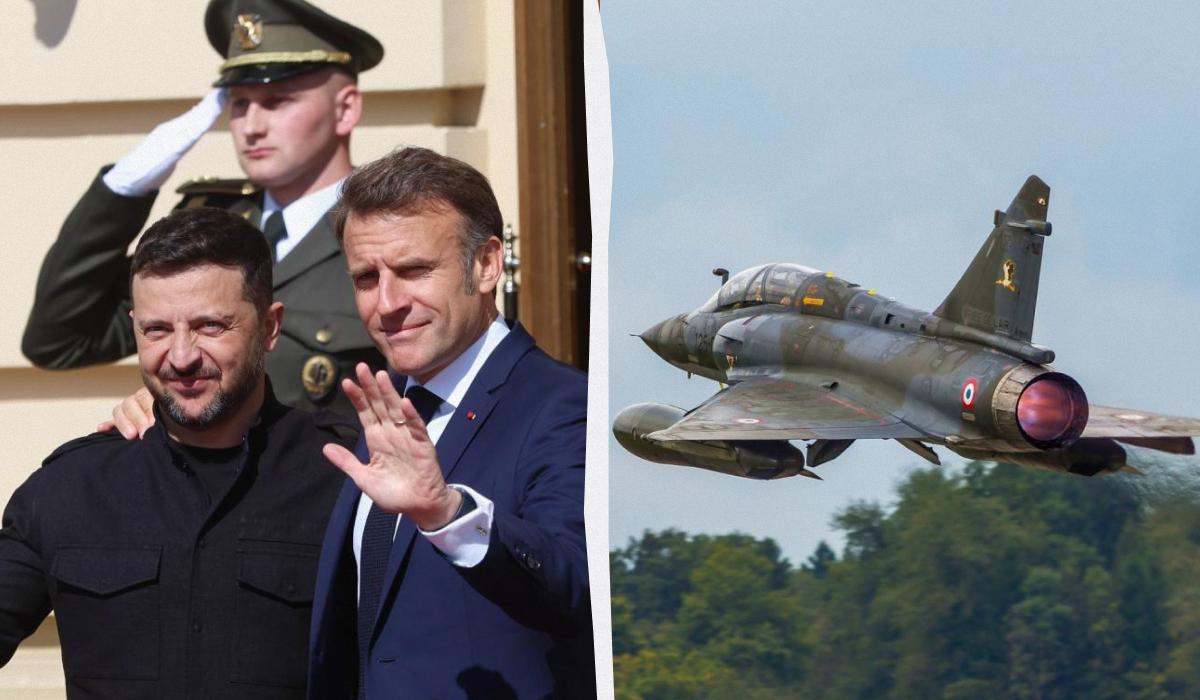 Франция передаст Украине ракеты “Aster” и новые самолеты Mirage-2000, – Макрон