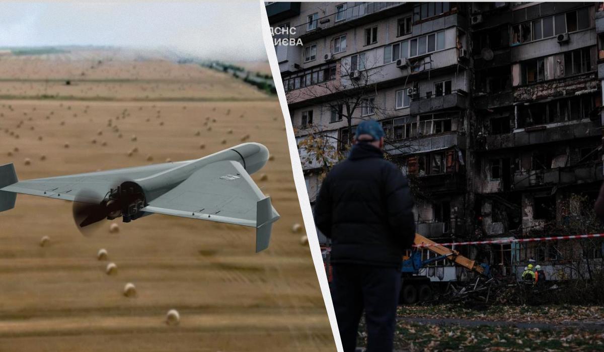 Попадание пяти БПЛА: в Воздушных силах раскрыли детали ночной атаки России