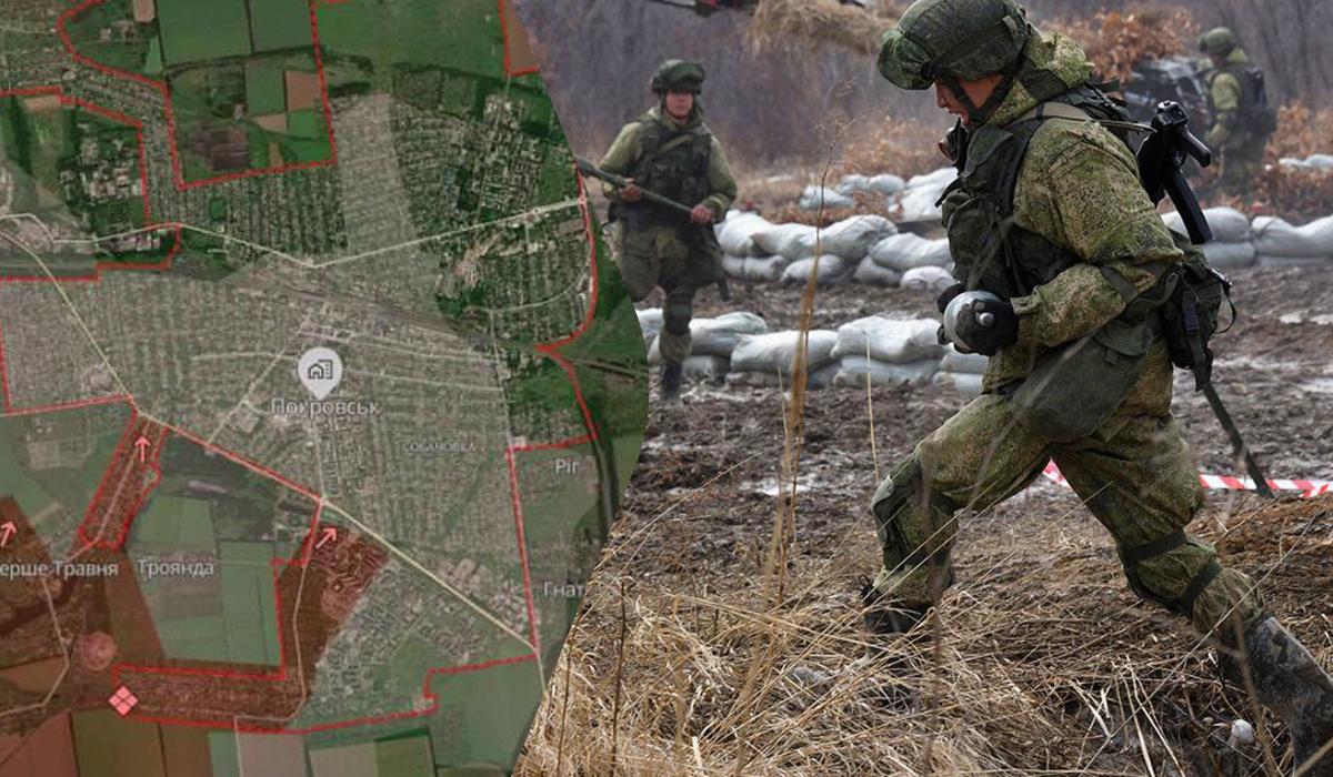 Россияне и дальше проникают в Покровск и начинают “оседать” в городе: детали от DeepState