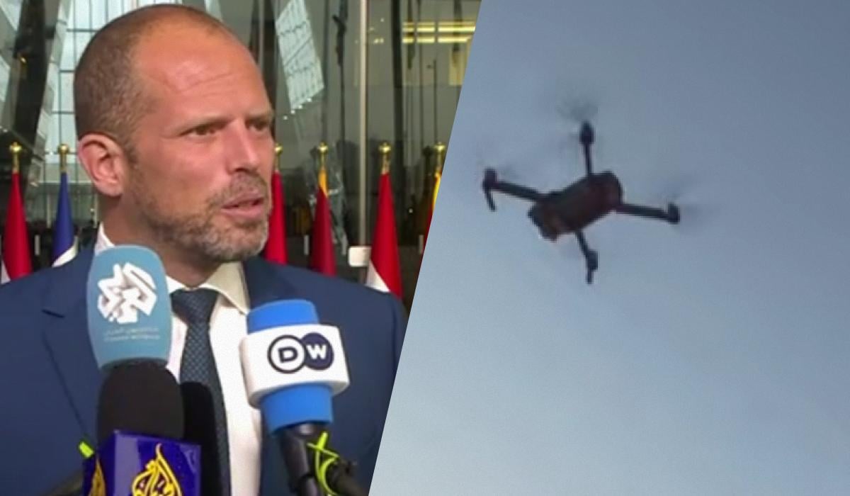 В Бельгии заявили, что подозрительные дроны прилетали шпионить за истребителями F-16