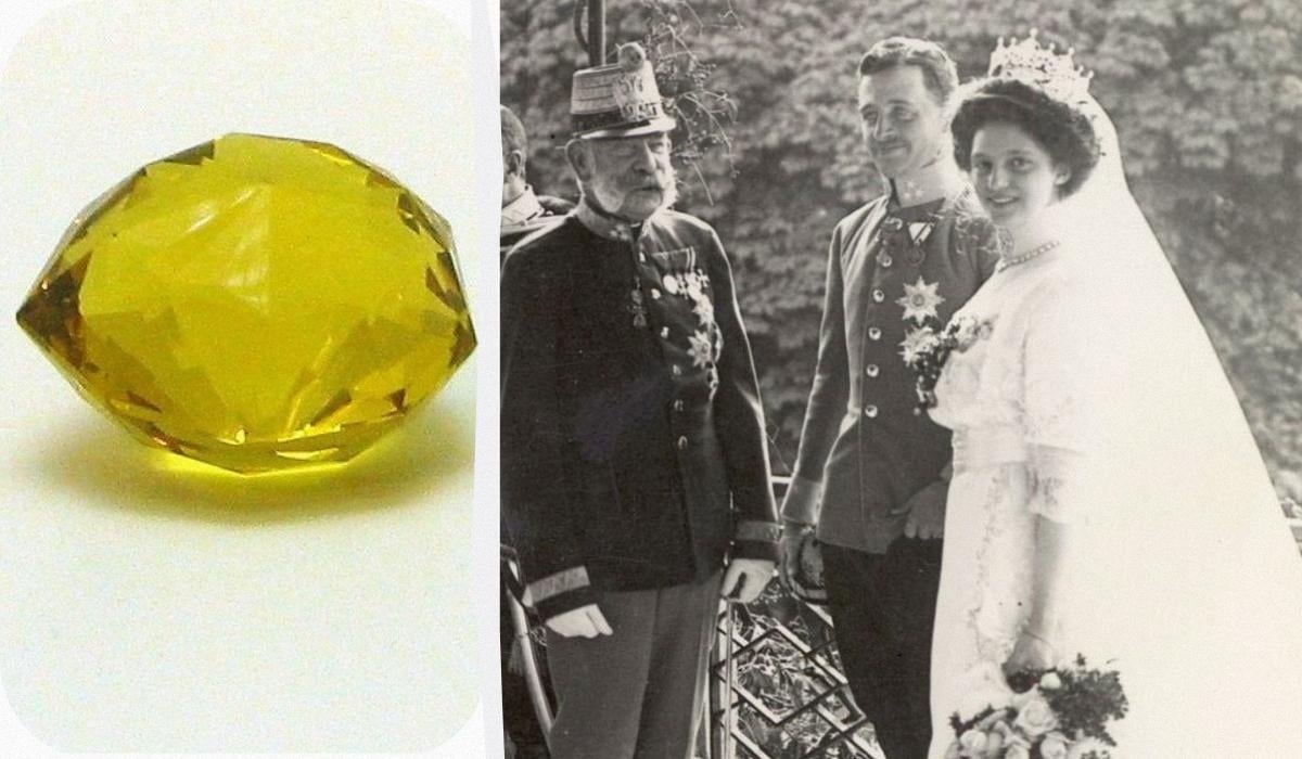 Желтый бриллиант Габсбургов, который 100 лет считали утраченным, тайно хранился в Канаде