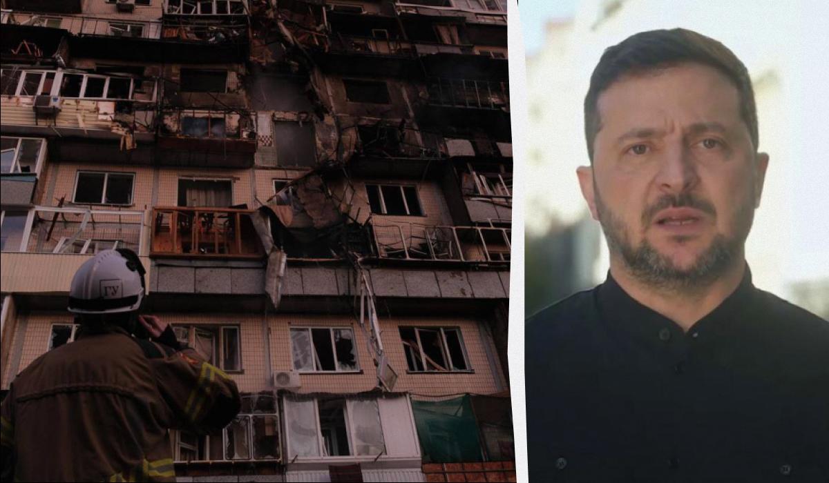 Россия ударила гиперзвуковой ракетой “Циркон”: Зеленский раскрыл последствия ночной атаки