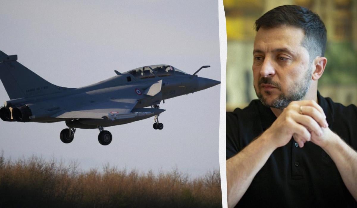 Зеленский рассказал, кто будет летать на истребителях Rafale, которые купит Украина