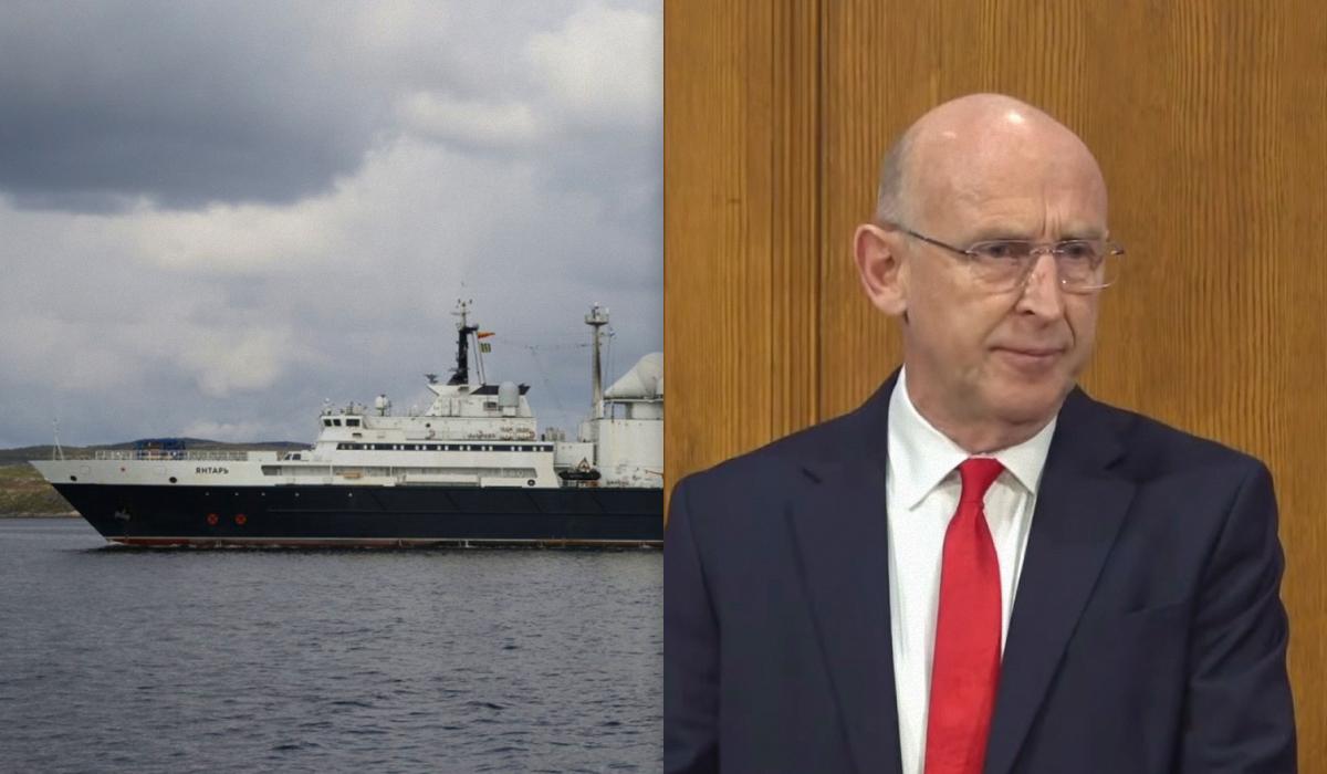 Возле территориальных вод Британии заметили корабль-шпион РФ: Хили обратился к Путину