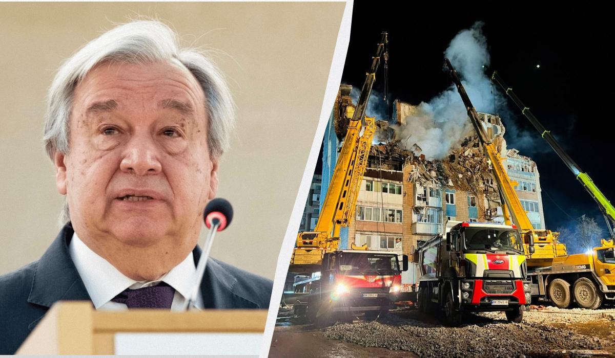 Генсек ООН отреагировал на удар России по Тернополю: что известно
