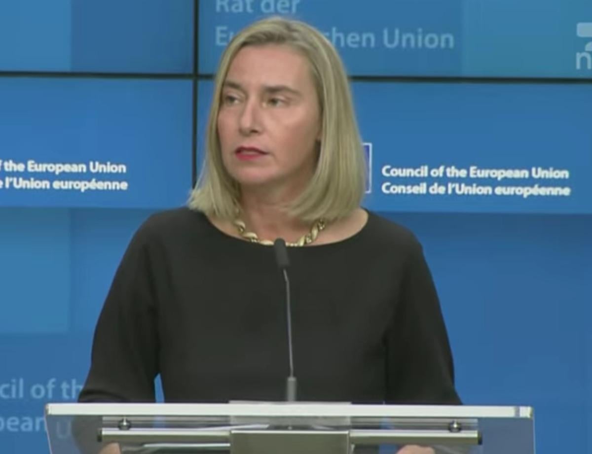 Бывшая глава дипломатии ЕС Могерини задержана в Бельгии