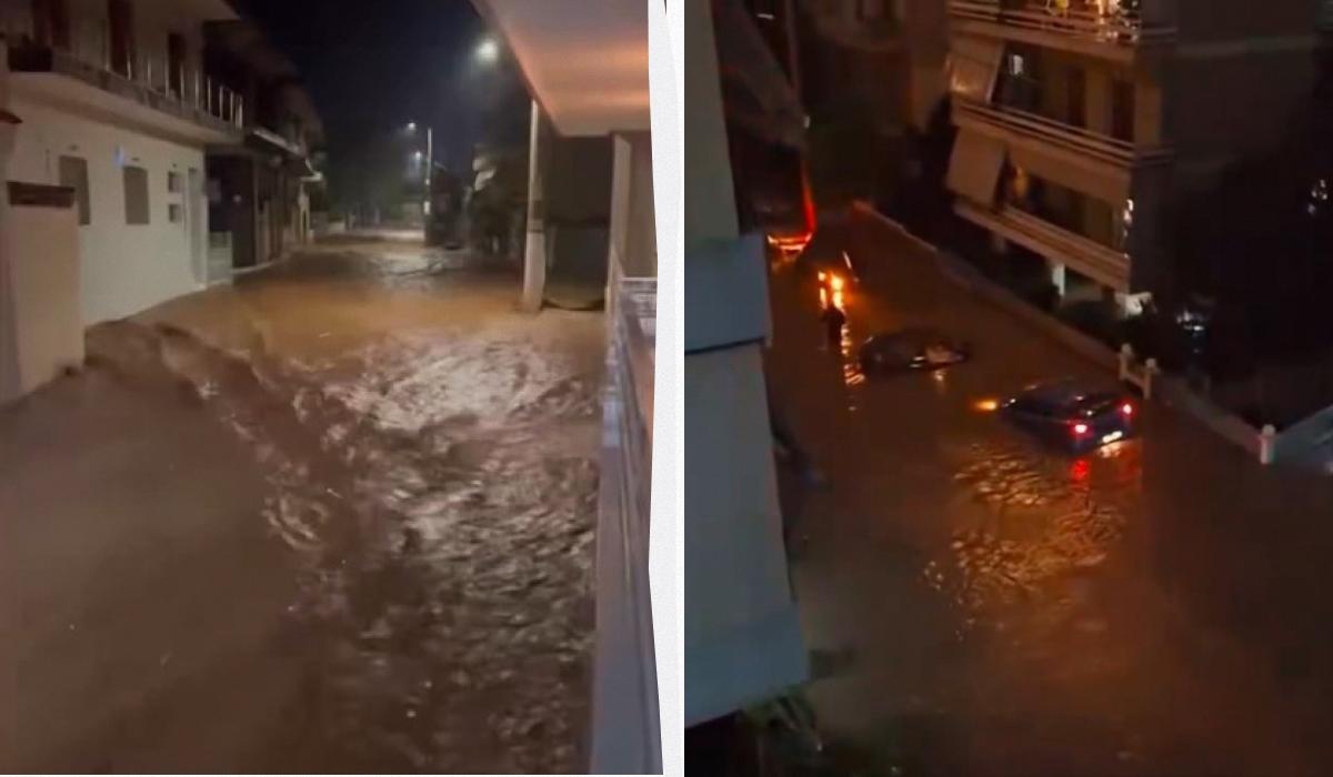 Затопленные улицы и закрытые школы: в Греции бушует масштабный шторм (видео)