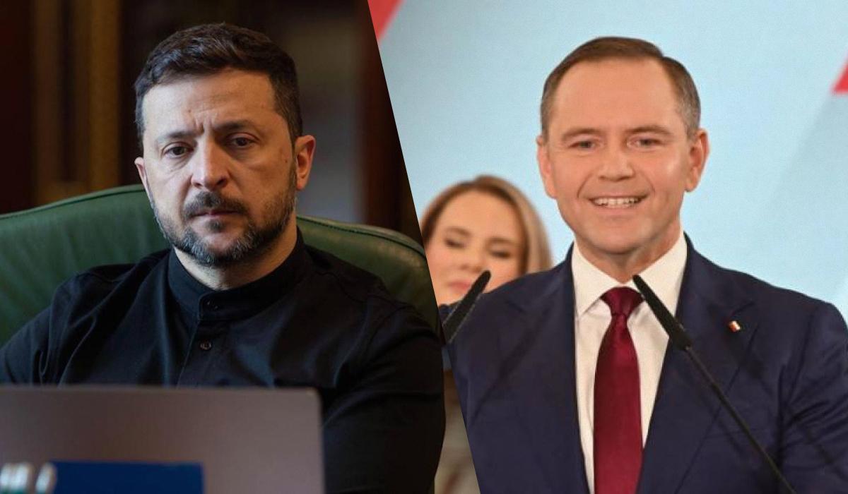 Зеленский назвал условие для встречи с президентом Польши Навроцким