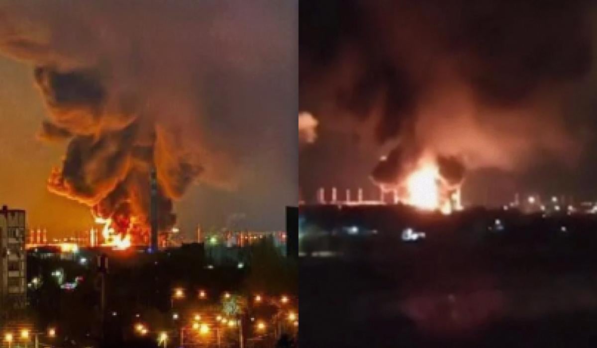 Силы обороны поразили нефтебазу в Волгоградской области РФ и ряд целей врага, – Генштаб