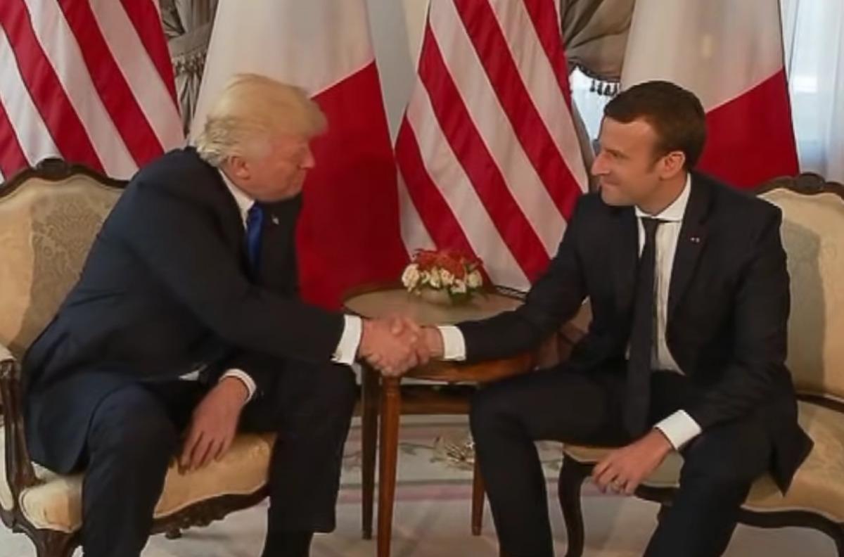 Макрон прокомментировал “слив” Трампом их переписки