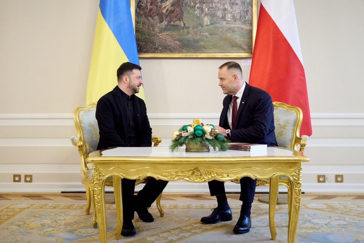 В Польше анонсировали встречу Зеленского с Навроцким