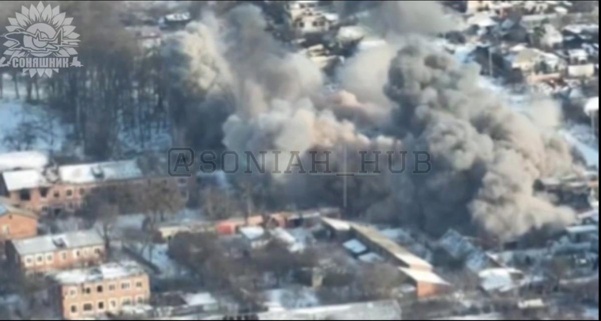 Украинский МиГ-29 уничтожил здание с вражескими операторами БПЛА (видео)