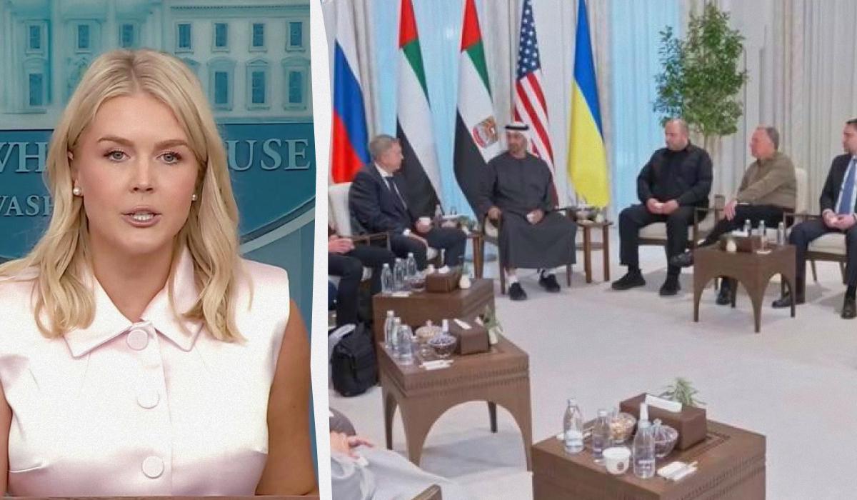 “Исторические по своему характеру”: в Белом доме прокомментировали мирные переговоры в Абу-Даби