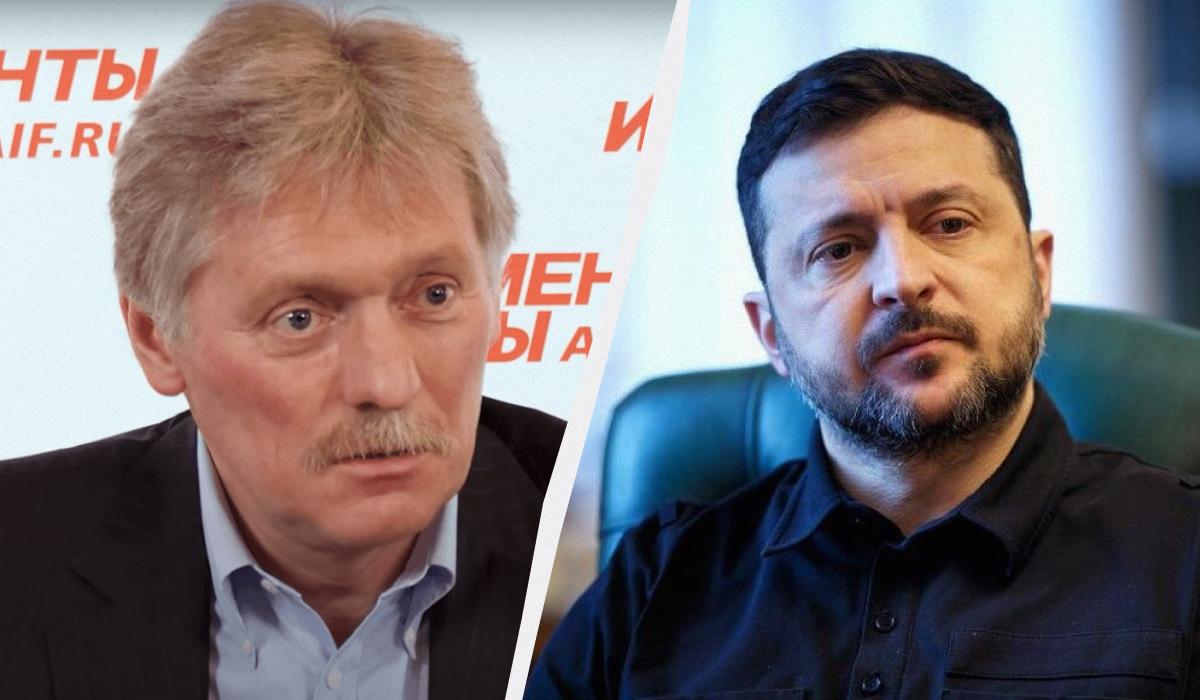 В Кремле допустили проведение переговоров Зеленского и Путина, но только в Москве