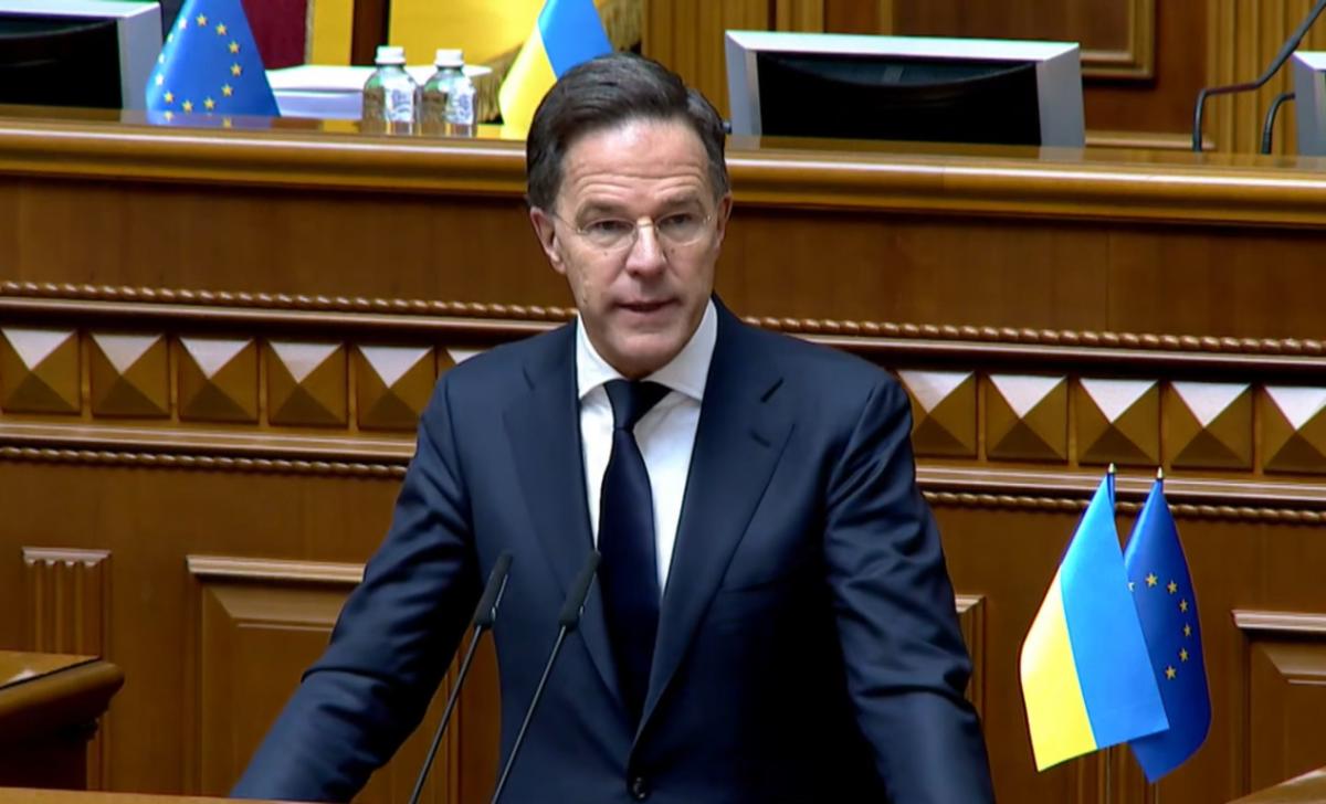 Рютте в Раде озвучил, какую военную поддержку получит Украина сразу после войны