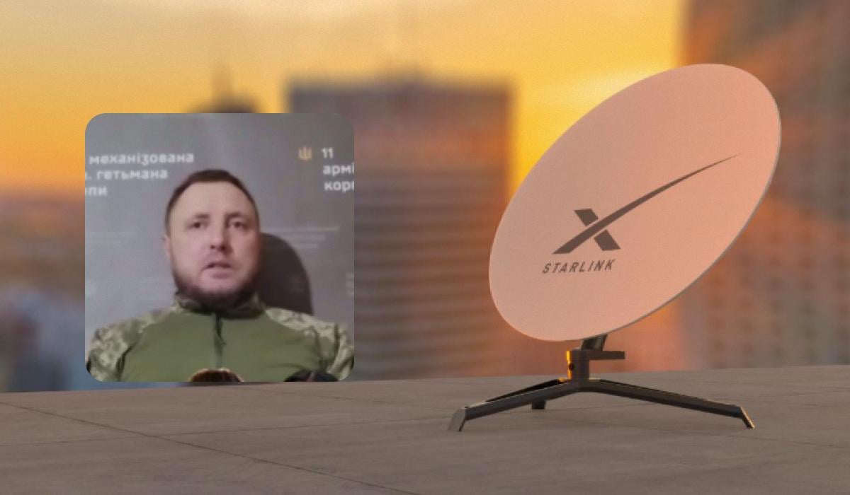 Отключение Starlink для оккупантов: военный рассказал, как это повлияло на удары России