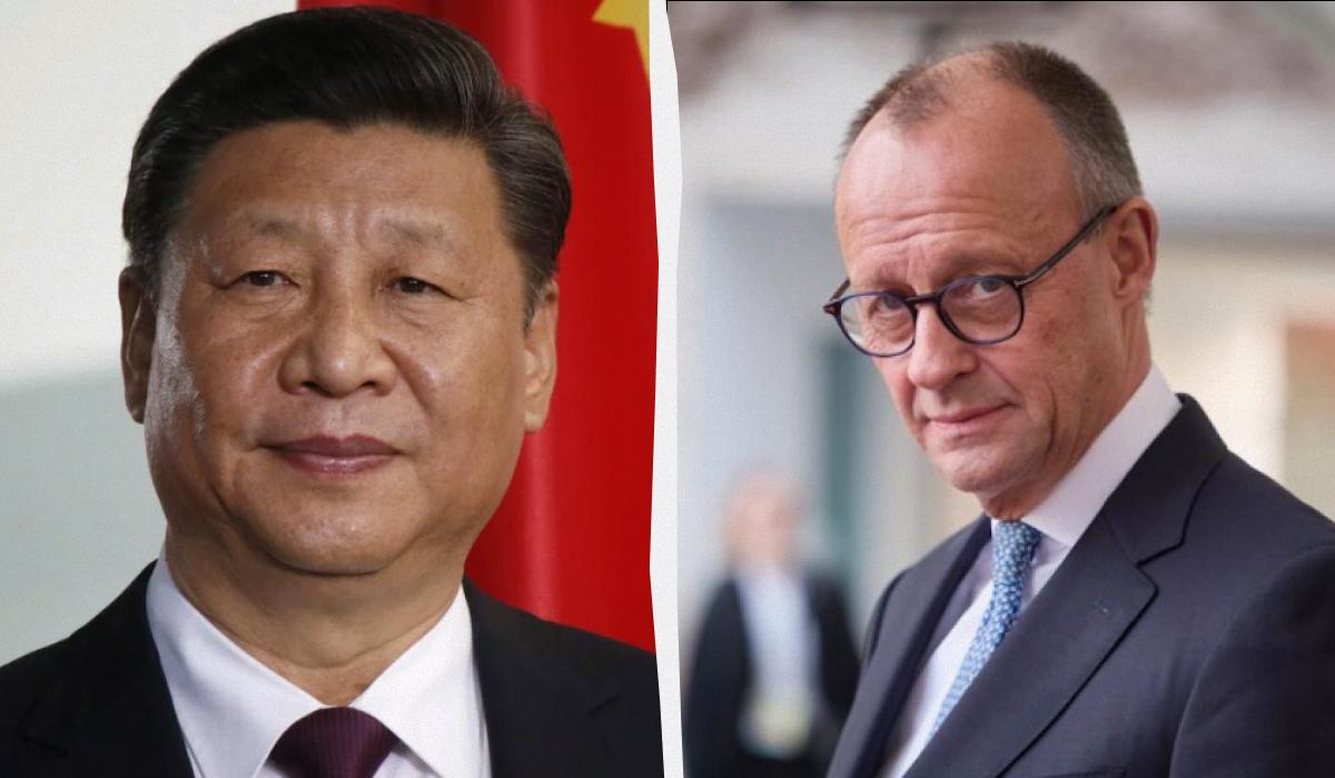 Мерц попросил Си помочь закончить войну в Украине