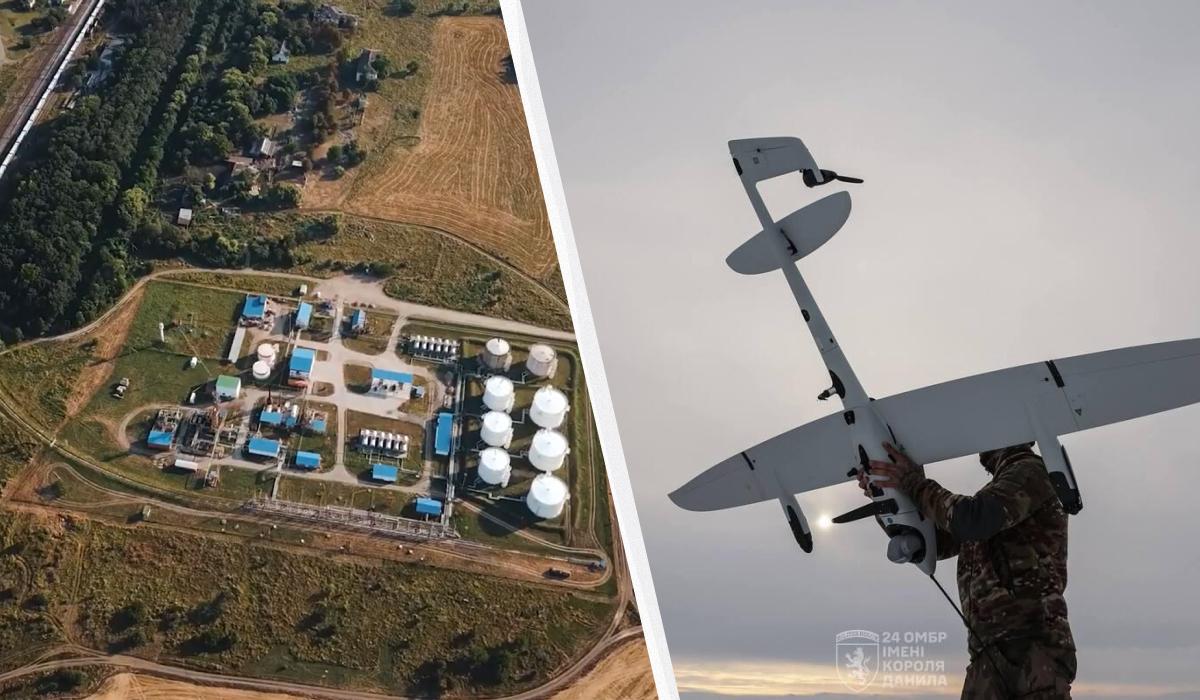 После атаки дронов: в Краснодарском крае горит НПЗ