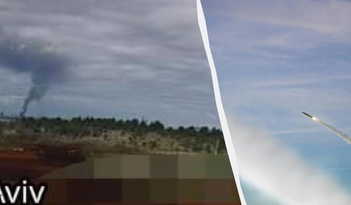 Иран нанес удар по Израилю залпами ракет