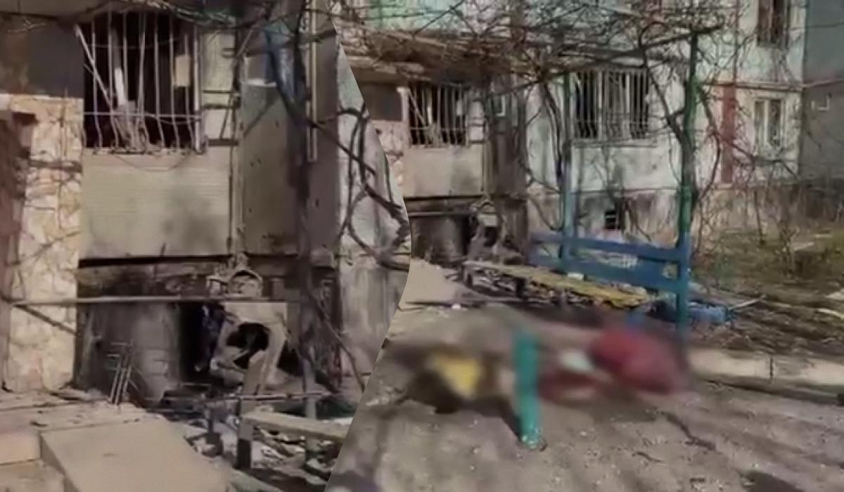 Россияне ударили по многоэтажке в Херсоне, погибли люди, сидевшие у подъезда (видео)