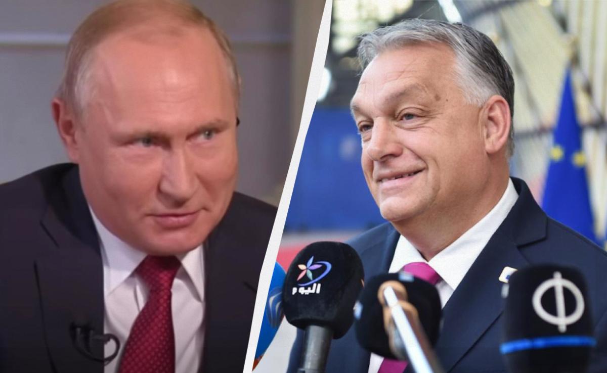 Путин похвалил Орбана за “наезды” на Украину