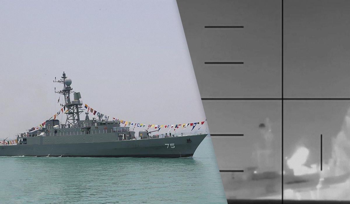 США подтвердили, что запустили торпеду с подводной лодки, потопив военный корабль Ирана