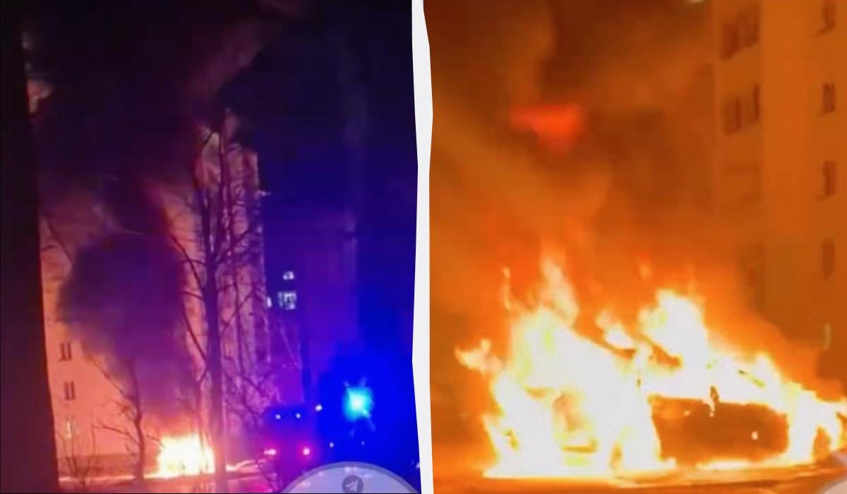 РФ ударила по жилому району Харькова, есть пострадавшие