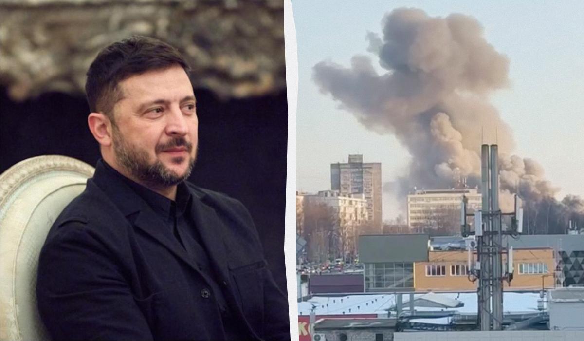 Украина ударила по заводу по производству систем управления для всех ракет РФ, – Зеленский