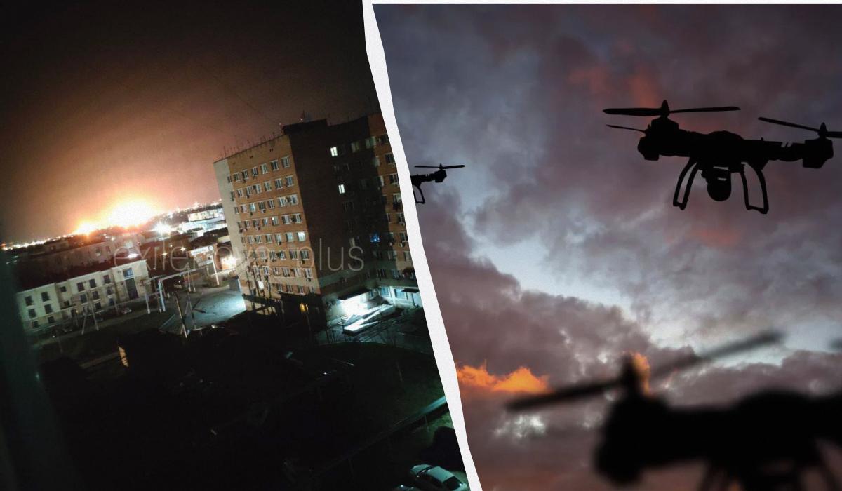 Дроны атаковали Афипский НПЗ: горит ключевая установка