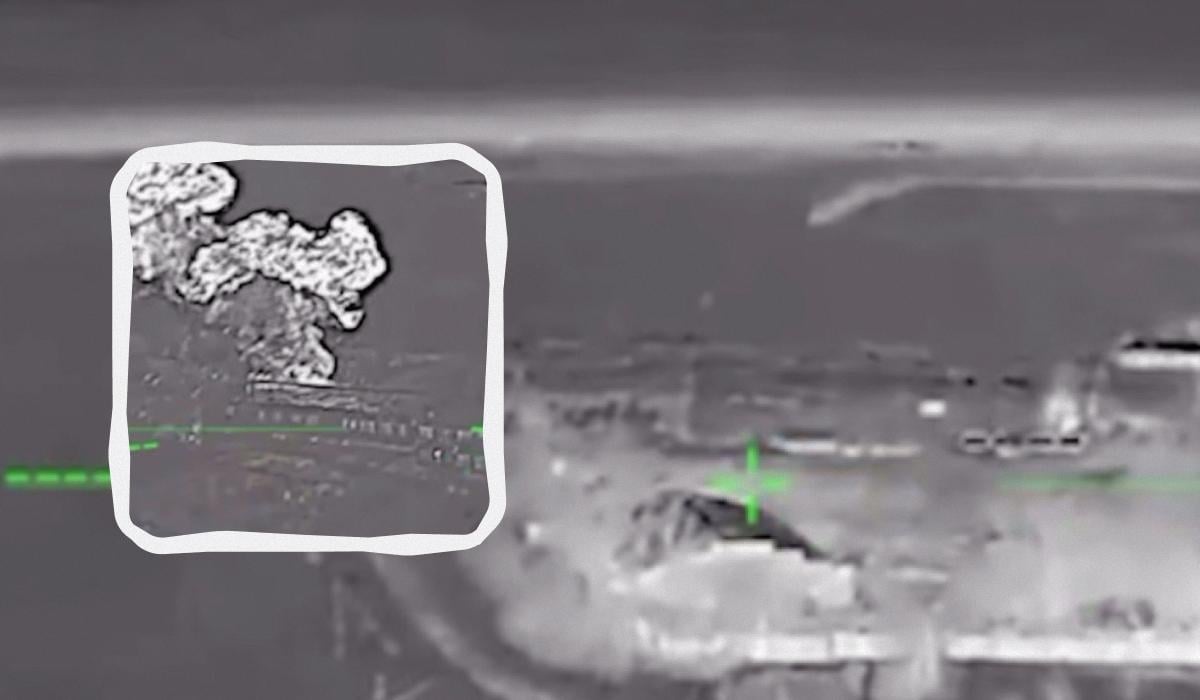 Дроны ударили по базе засекреченного российского центра “Рубикон” в Донецке (видео)