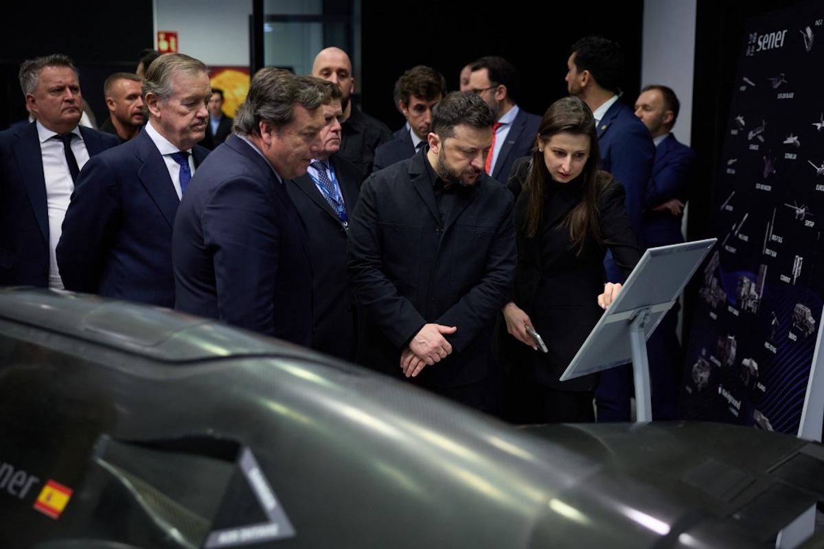 Зеленский назвал оружие, которое Испания может производить для Украины