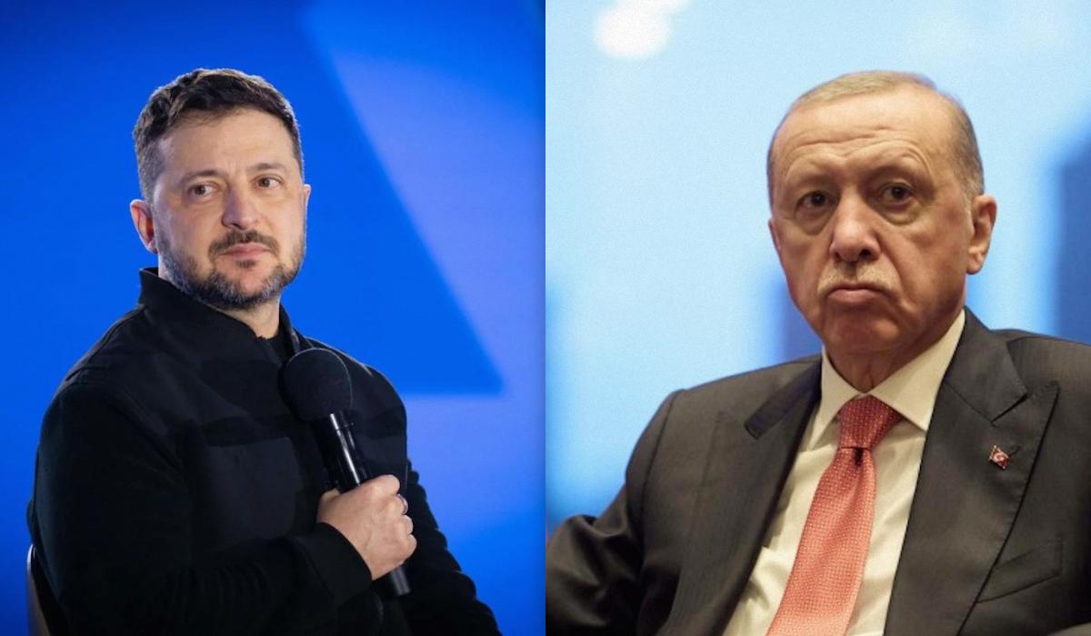 Зеленский прибыл в Стамбул для встречи с Эрдоганом