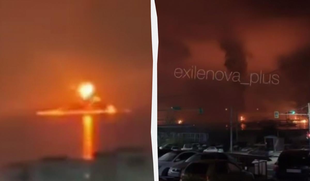 В Краснодарском крае РФ после атаки дронов горит нефтяной терминал, – СМИ